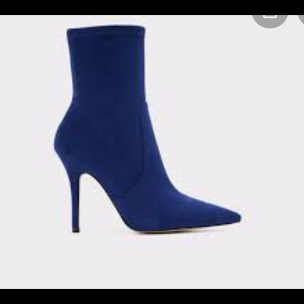 *NWT* Aldo Layswen blue suede heels